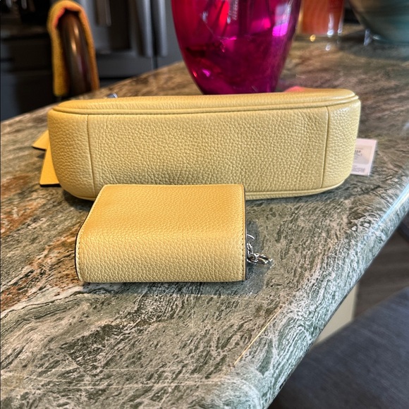 NWT Coach Teri PEANUTS Charlie Brown Bag & Wallet Set - Picture 3 of 6